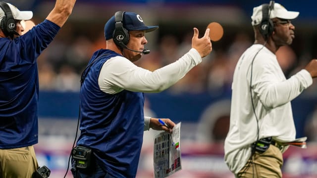 Georgia Tech head coach Geoff Collins